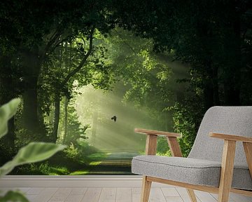 Path to the Secret Garden by Martin Podt