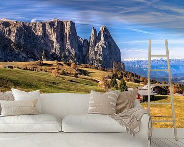 Alpe di Siusi in South Tyrol - Italy by Achim Thomae Photography