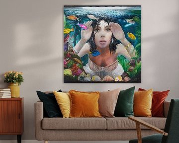 The Bridal Suite - oil painting by QEIMOY