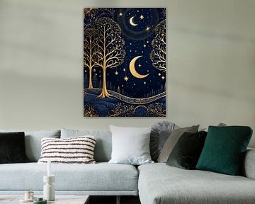 Ciel étoilé dans la nuit sur HorizonArtistry