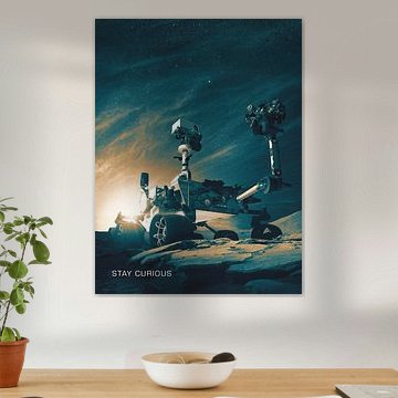 STK205522S-Curiosity, projet de rover d'exploration de Mars Poster