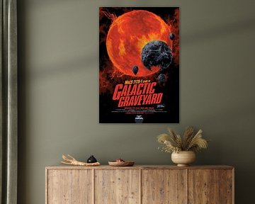 STK204955S - Affiche du cimetière galactique, MACS 2129-1.