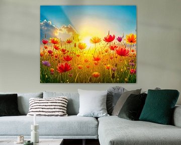 bloemenweide van Armin Mumper