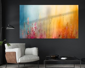 Corlorful strokes - colourful strokes no1 by CvD Art - Kunst voor jou