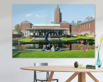 Soaking up the sun at Boijmans van Beuningen by Peter Hofwegen