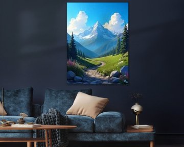 Serenity of the Mountains by prestiva ardana