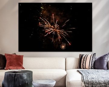 Vuurbloem vuurwerk van Shirley Douwstra