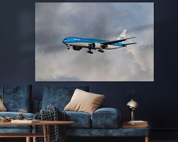 klm Boeing 777 inbound schiphol van Arthur Bruinen
