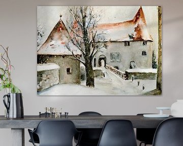 Castle of Burghausen by Christine Nöhmeier