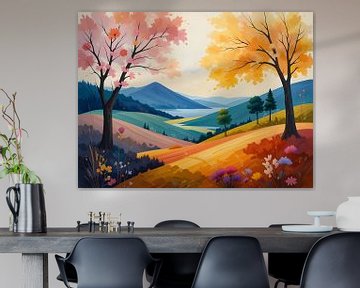 Herfst in al zijn glorie van HorizonArtistry