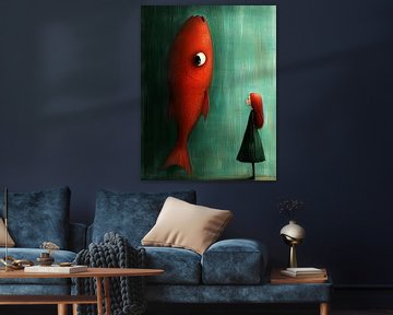 Red Stockfish by Bianca ter Riet