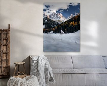 Val di Funes van Daniël de Jong