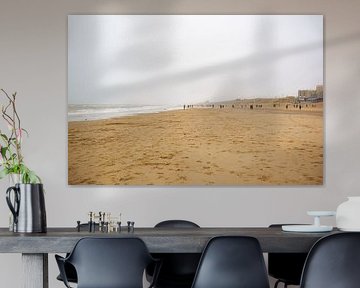 Getting a breath of fresh air on the beach - Zandvoort aan Zee by Tessa Hoogenboezem