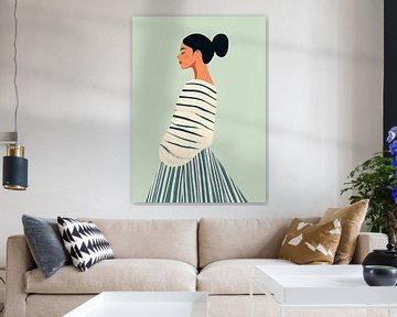 Striped van Thea