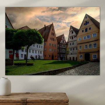 Historische oude stad van Nördlingen