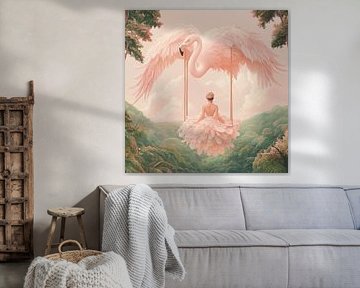 Rosa federleicht Dream Swing