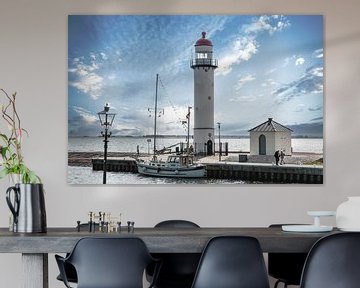 De vuurtoren van Hellevoetsluis van Ellen Driesse