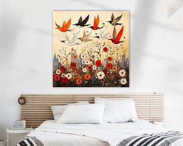 Echoes of Flight | Een Kunstzinnige Ode aan Vogels en Inspiratie van Karina Brouwer