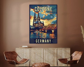 Der Kölner Dom bei Sonnenuntergang: Ein Juwel am Rhein