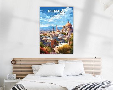 Panorama de Puebla : Une ville coloniale colorée