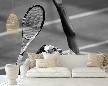 Precisie in beweging: Meesterwerk tennis van Randy Barbara