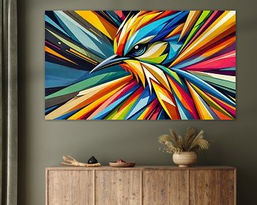 bunter vogel