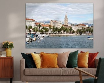 Skyline of Split in Croatia by Sander Meijering