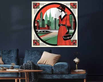 Art Deco damenmode ...