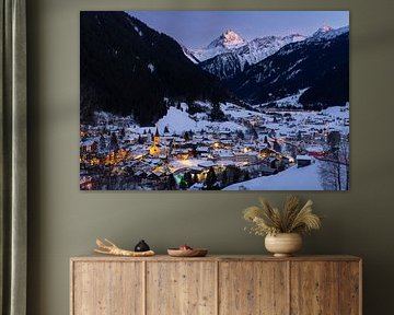 Gaschurn mit Vallüla im Hintergrund von Jan Schuler
