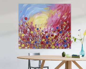 Tulpen en de Zon van Bianca ter Riet