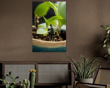 Miniatuur figuren in onze grote mensen wereld van Jolanda Grutter