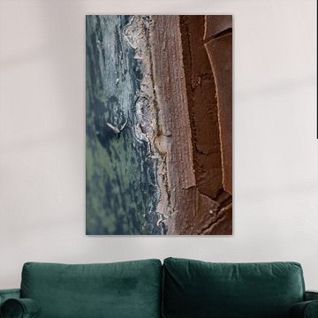 Macro close up beelden van een oude fabriek in twente