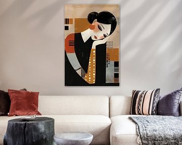 Moderne Vrouw van De Mooiste Kunst
