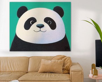 Panda | Bamboo Zen van OMG Art