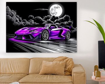 Lamborghini Sesto Elemento Nachtmaan van MIROKKU