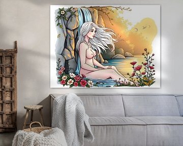 Water nymph von Linda de Klein