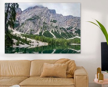 Mountain scenery at Pragser Wildsee by Whis' photos