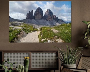 Wandern mit Blick auf die Drei Zinnen von Whis' photos