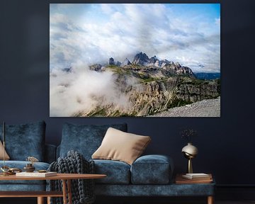 Hoch in den italienischen Dolomiten, zwischen den Wolken von Whis' photos