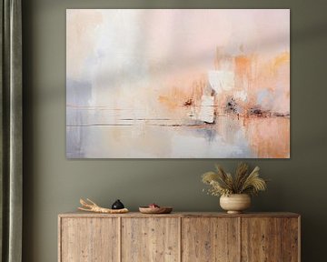Abstractie in pastelkleuren van Ekaterina Veselova