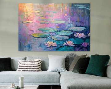 Water lilies by Ekaterina Veselova