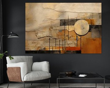 Wabi Sabi earth tones by Ekaterina Veselova