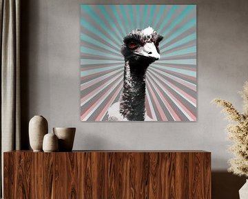 I am a glamorous ostrich von Studio Mirabelle