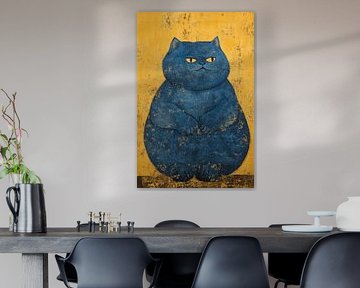 Katze im japanischen Stil