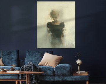 Blurring the Soul: An Abstract Woman by Thea