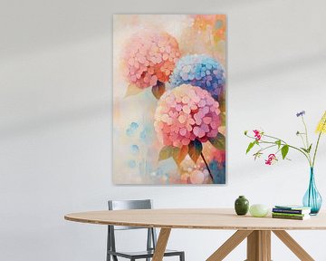 Flower painting | Colourful floral wealth by Wonderful Art