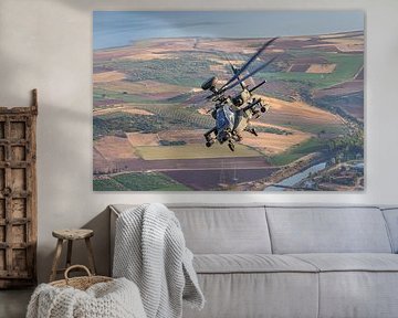 Hélicoptère d'attaque grec Boeing AH-64 Apache. sur Jaap van den Berg