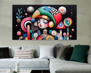 Bunt verträumte Sternenpoesie