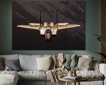 Boeing F-15 Eagle saoudien au-dessus de la Grèce. sur Jaap van den Berg