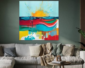 Abstract Walter Splash - Sunshine J 55 by Team W 32 Gallery